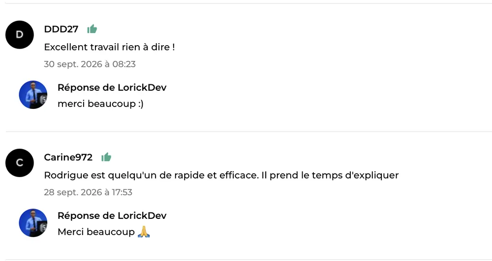 Capture d’avis ComeUp 3