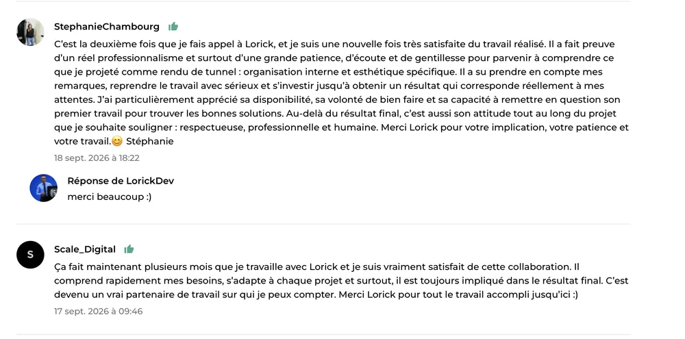 Capture d’avis ComeUp 6