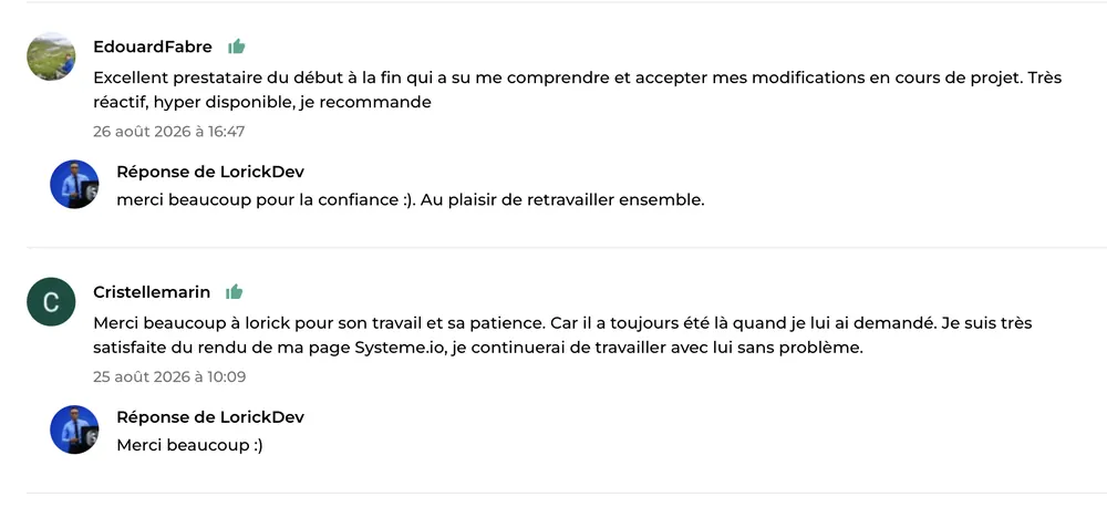 Capture d’avis ComeUp 9